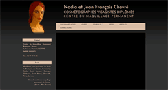 Desktop Screenshot of maquillage-permanent-vannes.com